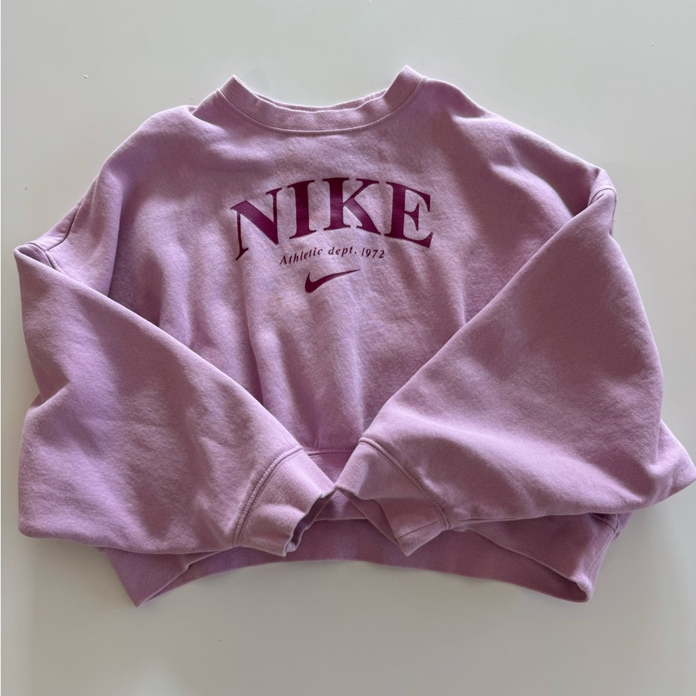 Nike Pink Sweatshirt Girls small